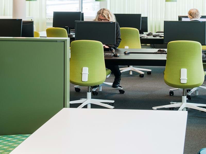 Bisnode Headquarters with Svensson fabrics