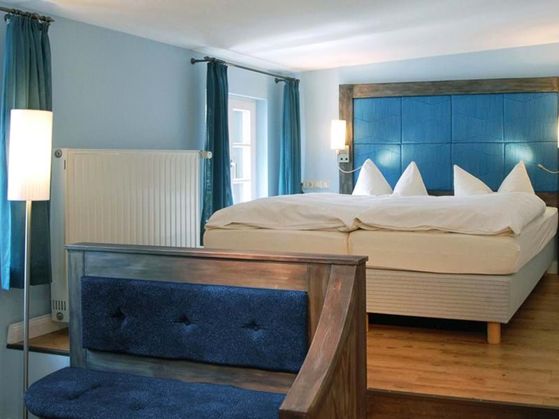 Hotel Up-Hus-Idyll with Svensson´s hanging fabric Nova