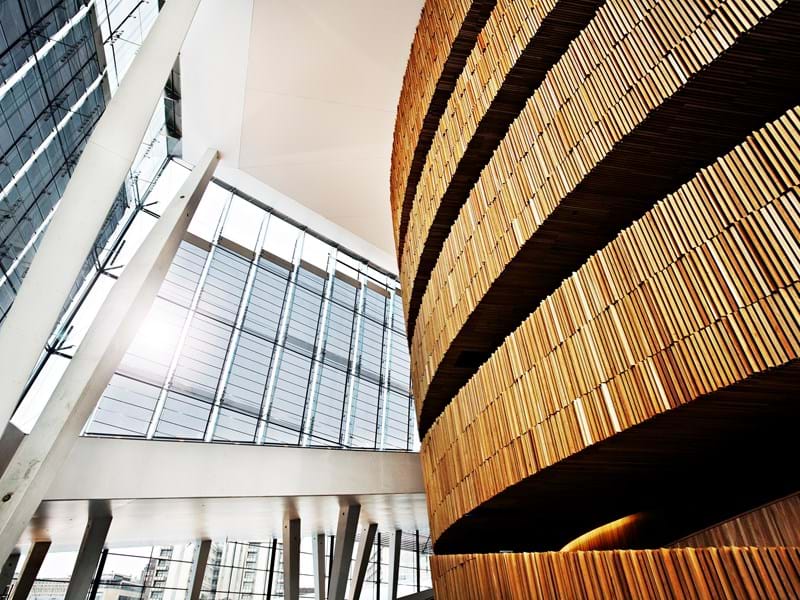 Oslo Opera House with Svensson fabrics