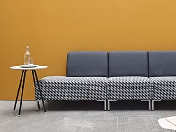 Herman Miller mix a dash of pattern with the powerful 'Harbour' range