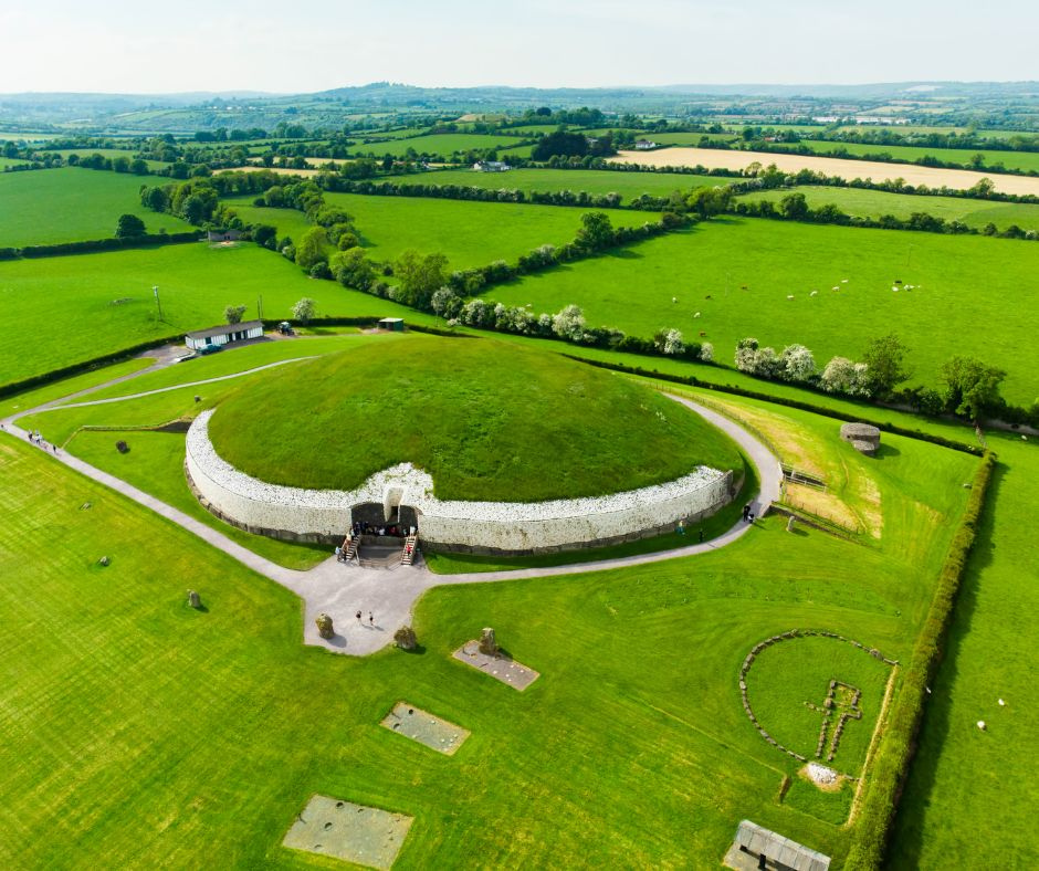 The Newgrange Mound near the River Doyle