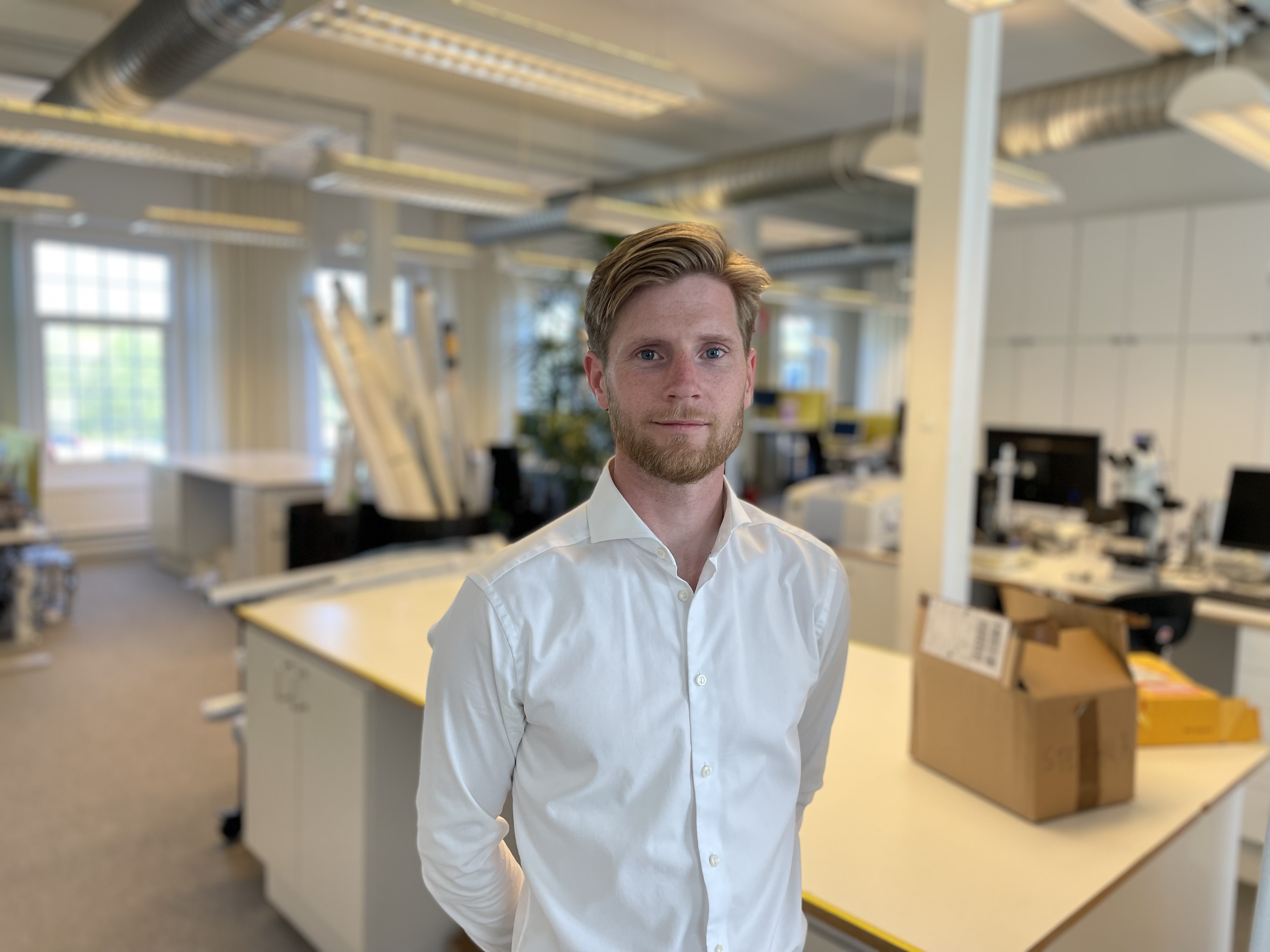 Niclas in in the R&D dept at Svensson