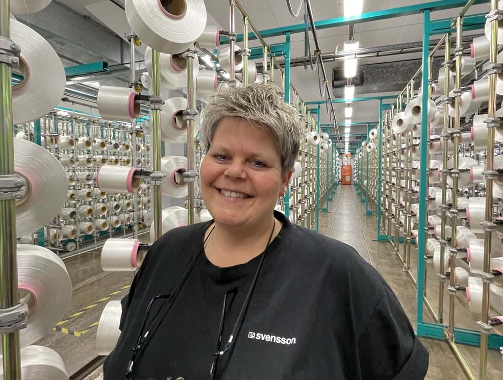 Cecilia Källqvist är Varpare på Svensson i Kinna