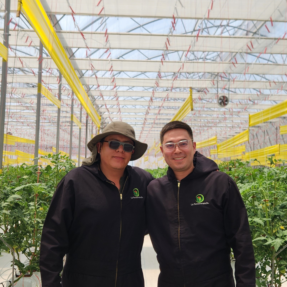 Felipe Palomes & Héctor Parra en JD Agro