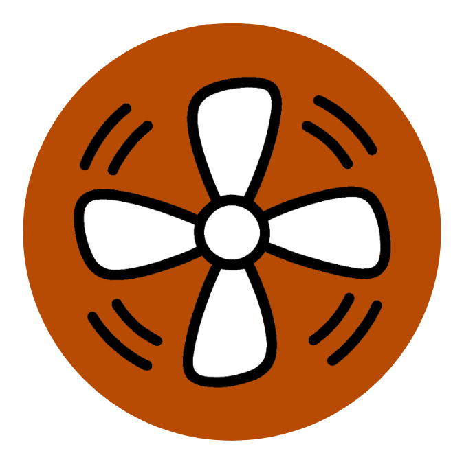 CS - Dark Orange Icon - Fan - Cooling.png